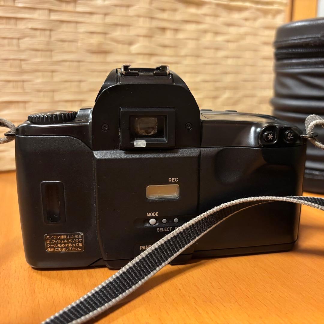 動作確認済み」Canon EOS KISS フィルムカメラ 望遠レンズ付き