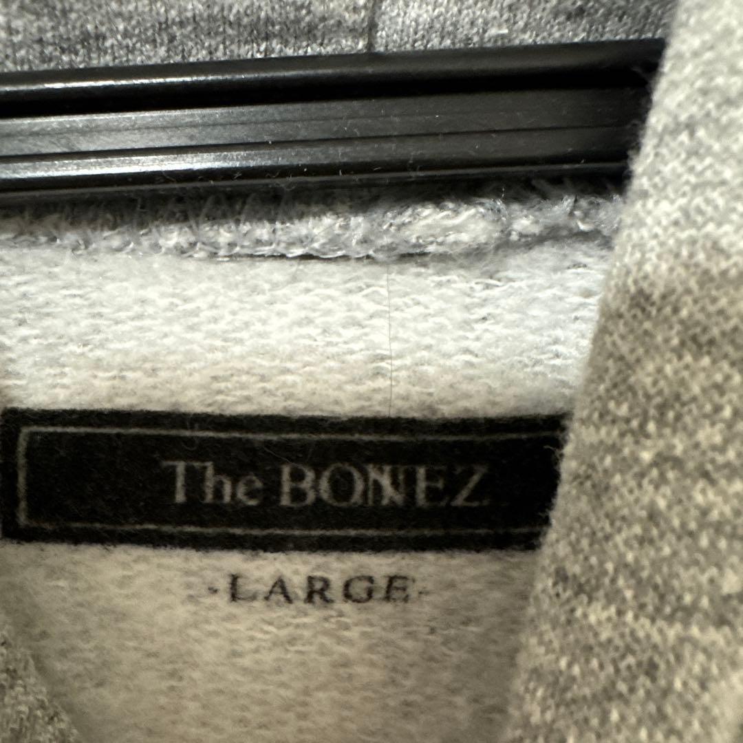 THE BONEZフード付きスウェット グレー Lサイズ