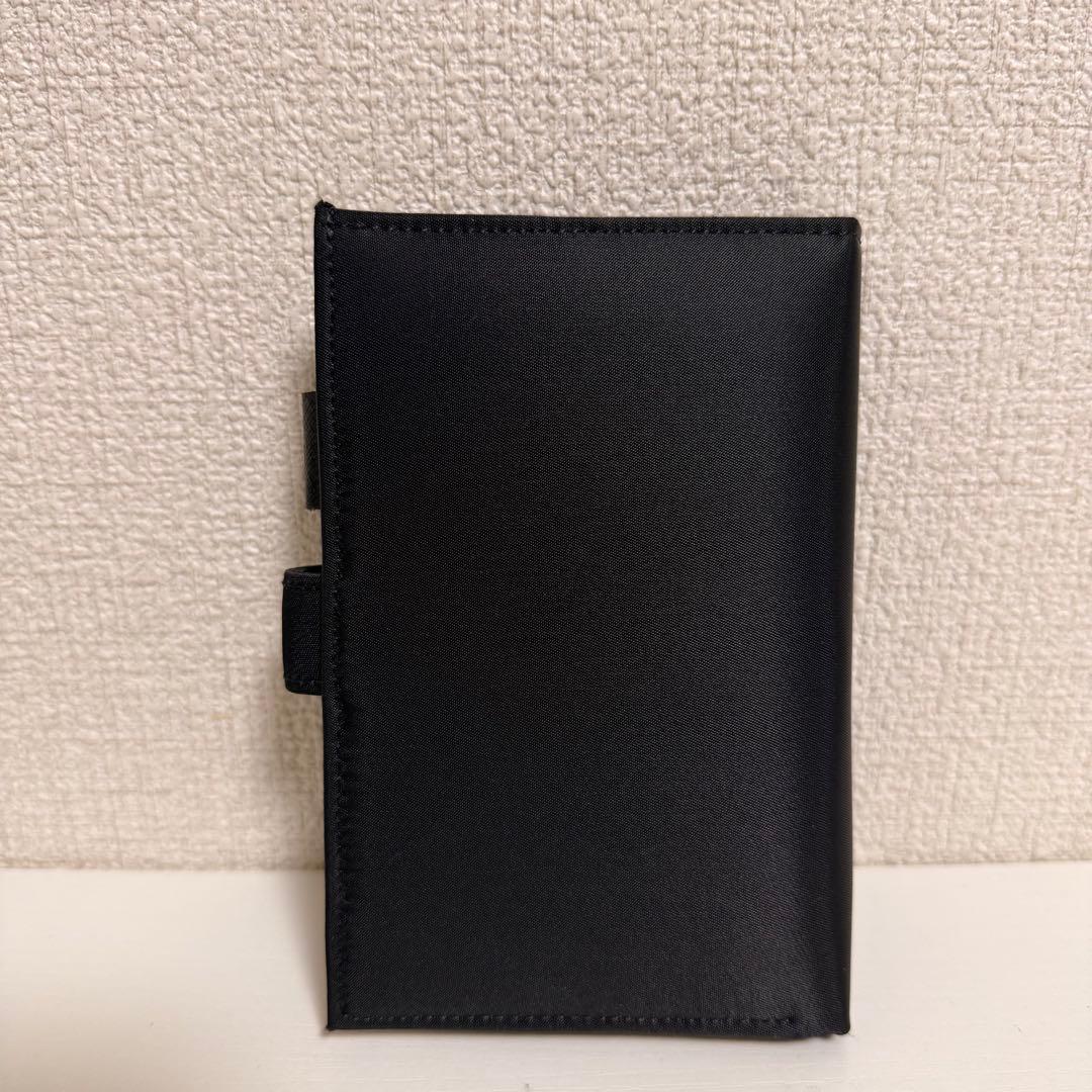 PRADA プラダ ブラックナイロン製6穴式システム 手帳カバー - メルカリ