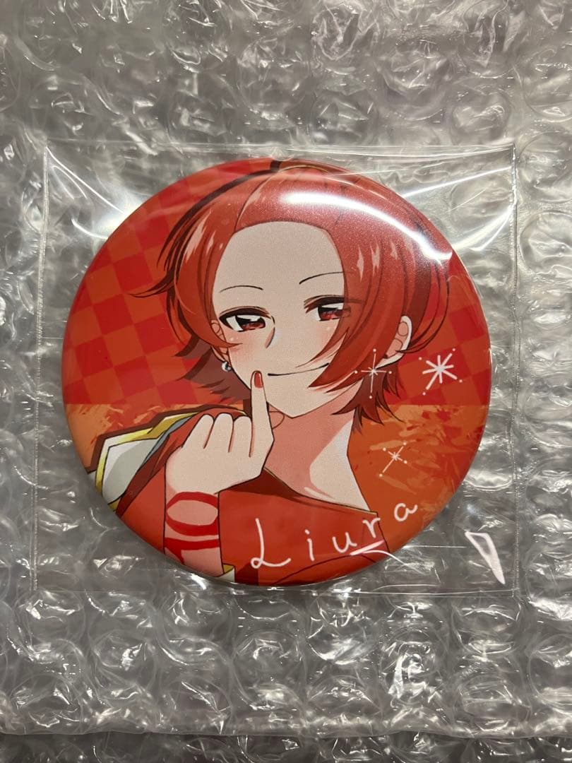 いれいす りうら 周年 記念 10万人 缶バッジ 希少 缶バ - メルカリ