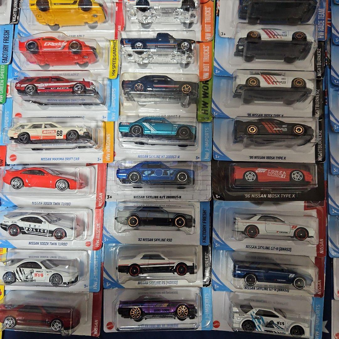 ホットウィール　日産車　まとめ　70台