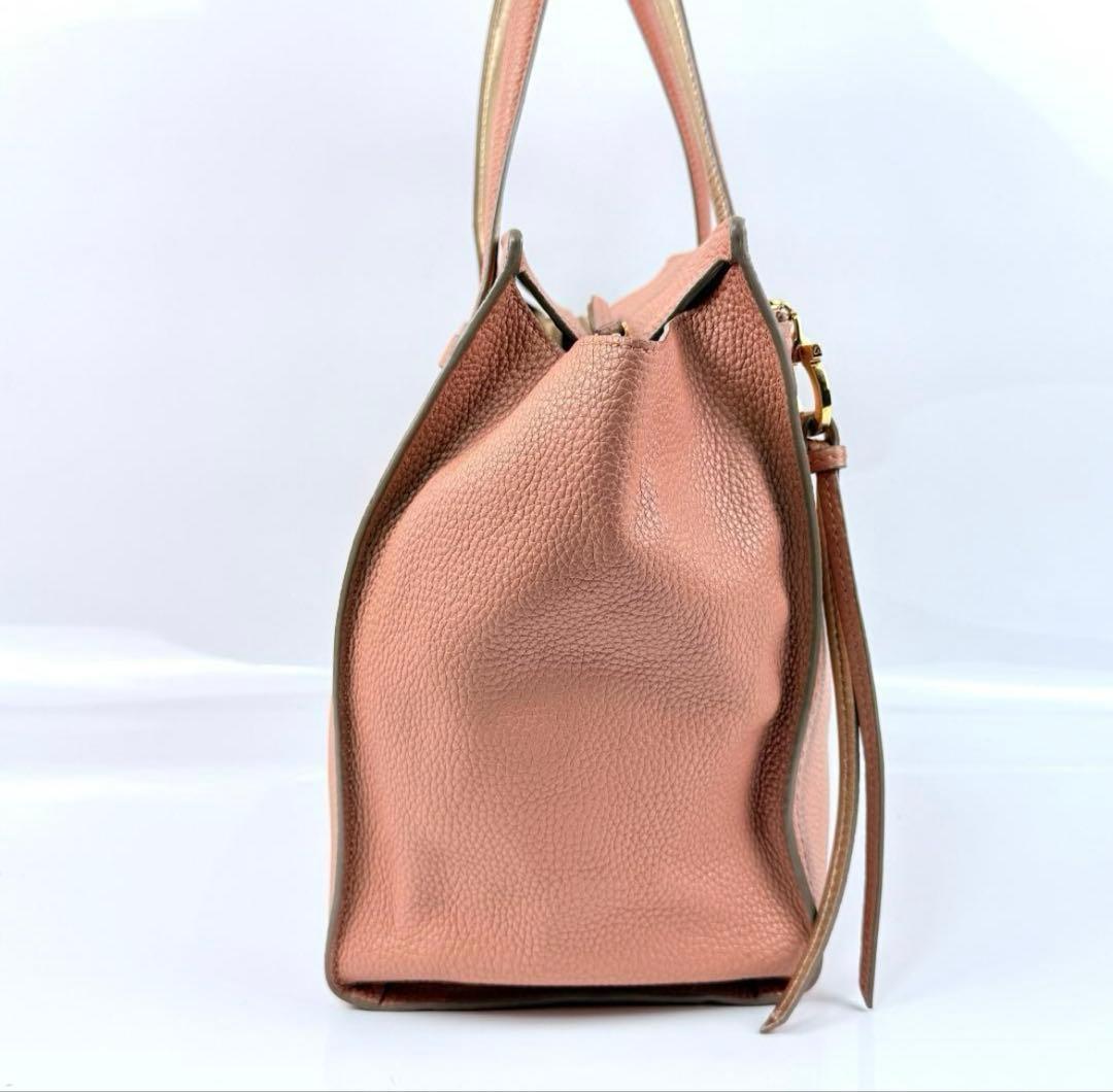 フェラガモ、エイミーピンク レザー トートバッグ