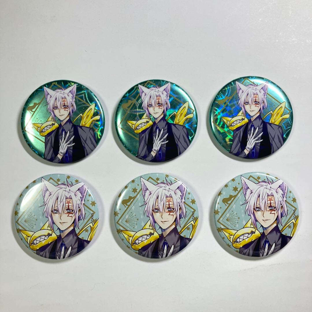 D.Gray-man アレン・ウォーカー Dグレ 缶バッジ cat ver 6個 アレン