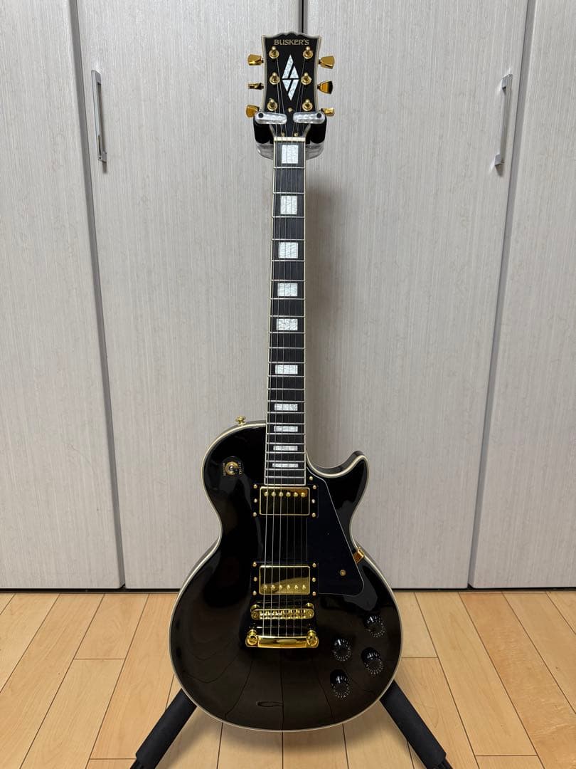 busker's エレキギター レスポールタイプ 黒 BLC300 BUSKER'S Les Paul