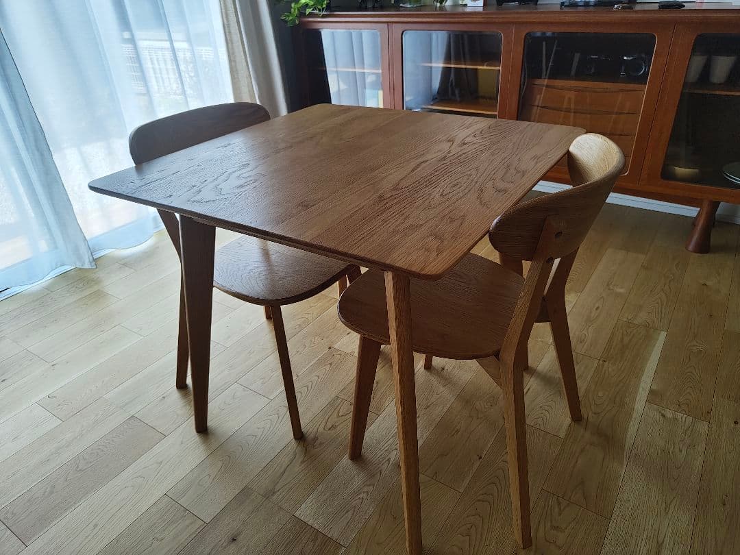 【オーク無垢】Re:CENO(リセノ)ダイニングテーブル【幅80cm】