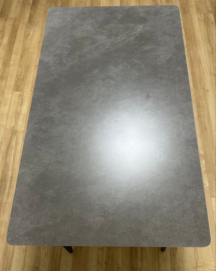 セラミック天板　ダイニングテーブル　グレー　ストーン調　北欧　120