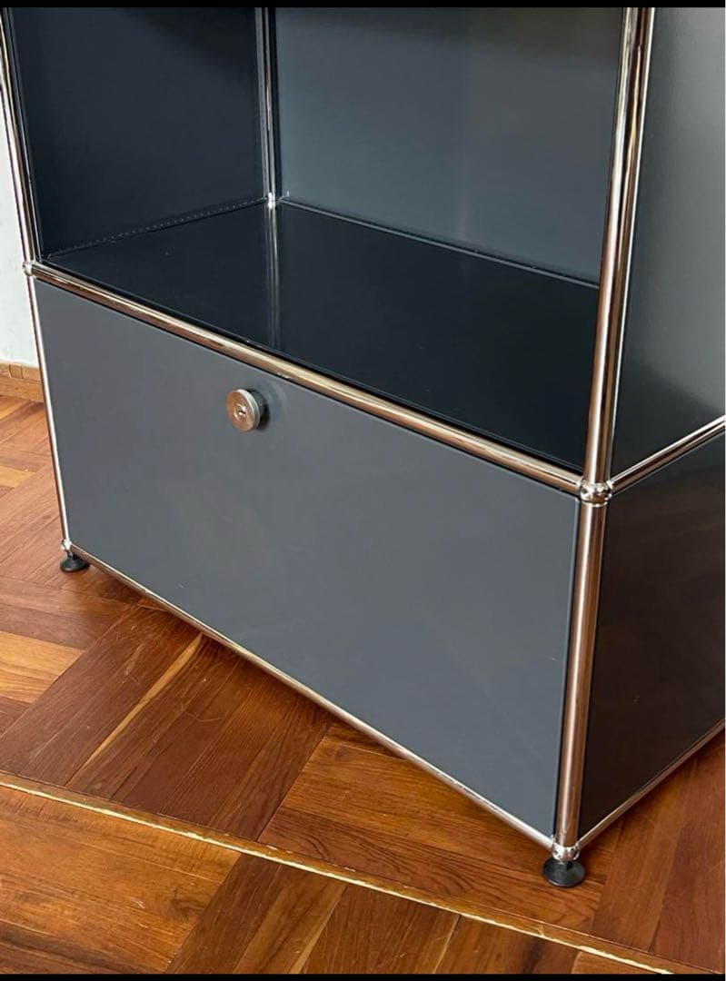 USMハラー□キャビネット 1列3段 全部違う鍵つき パーソナルロッカー