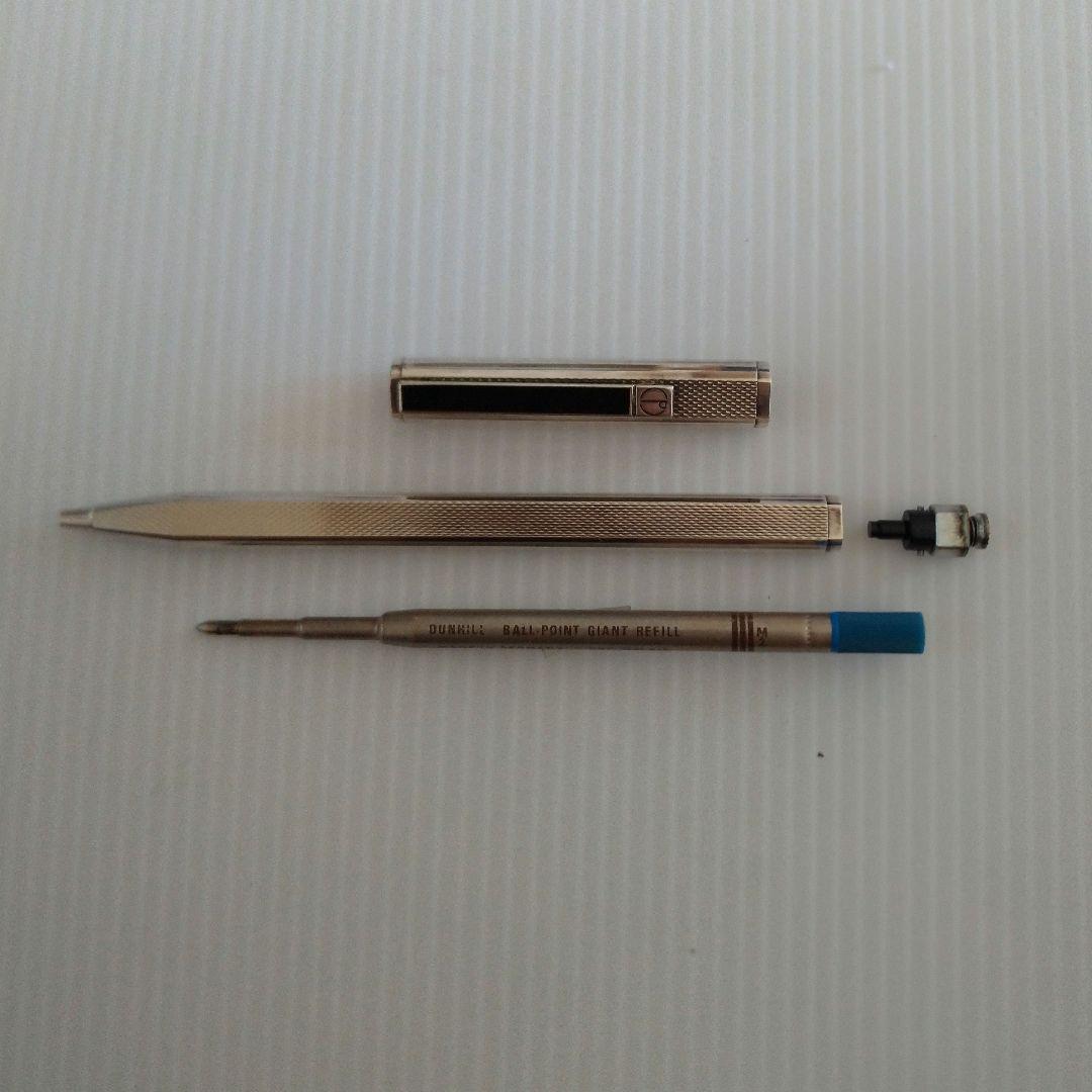 ◇A.DUNHILL ドレス ボールペン シルバープレート 1980年代 レア