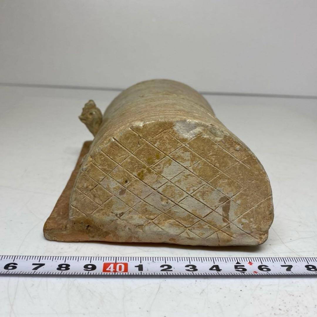 中国宋時代 青磁 陶枕 幅約12㎝ 東さ8-0120② - メルカリ