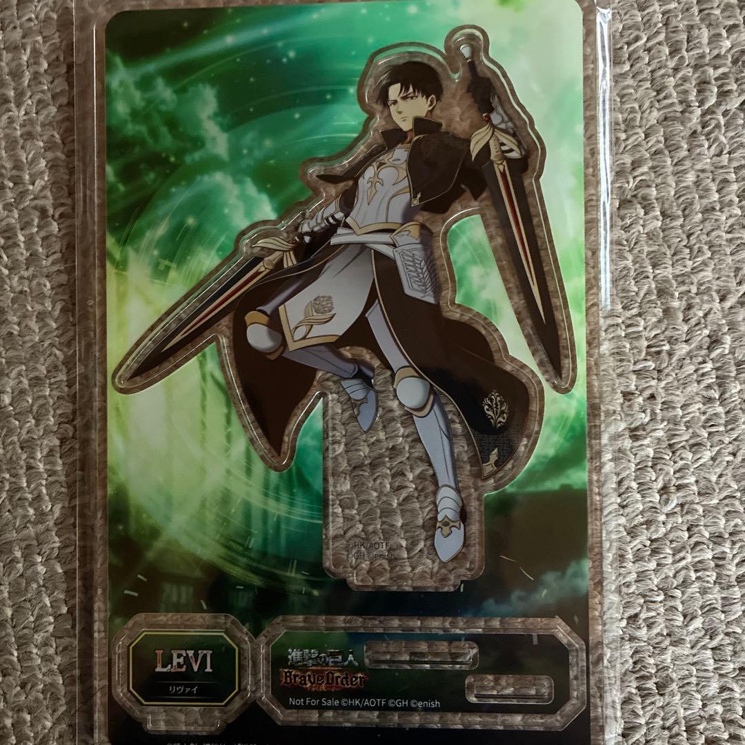 進撃の巨人 ブレオダ アクリルスタンド リヴァイ 進撃の巨人 リヴァイ