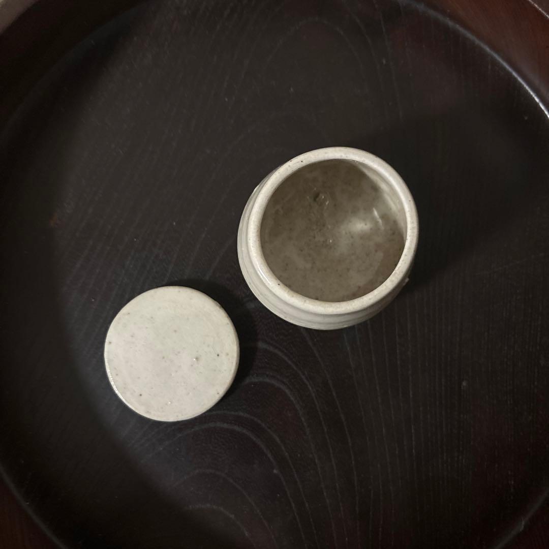 塩笥 盃 筒盃 酒器 蓋 白磁 秦秀雄 白洲正子 斎藤靖彦 坂田