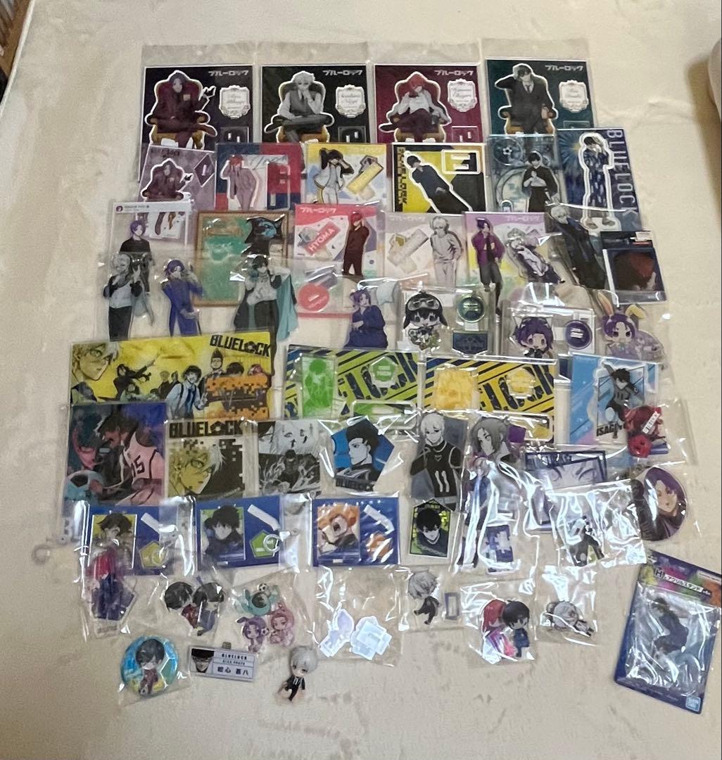 ブルーロック　グッズまとめ売り TVアニメ『ブルーロック』オリジナルグッズ第2弾、エゴイストたちを