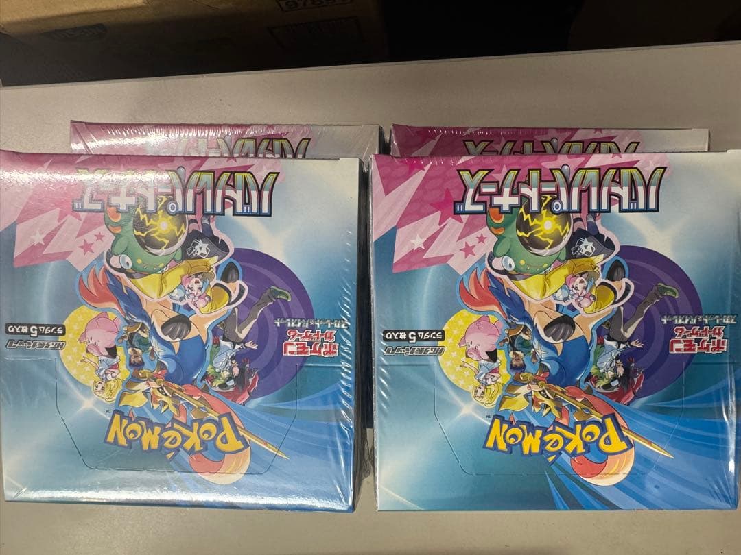 ポケモンカード　バトルパートナーズ4箱、テラスタルフェス6箱　新品シュリンク付き