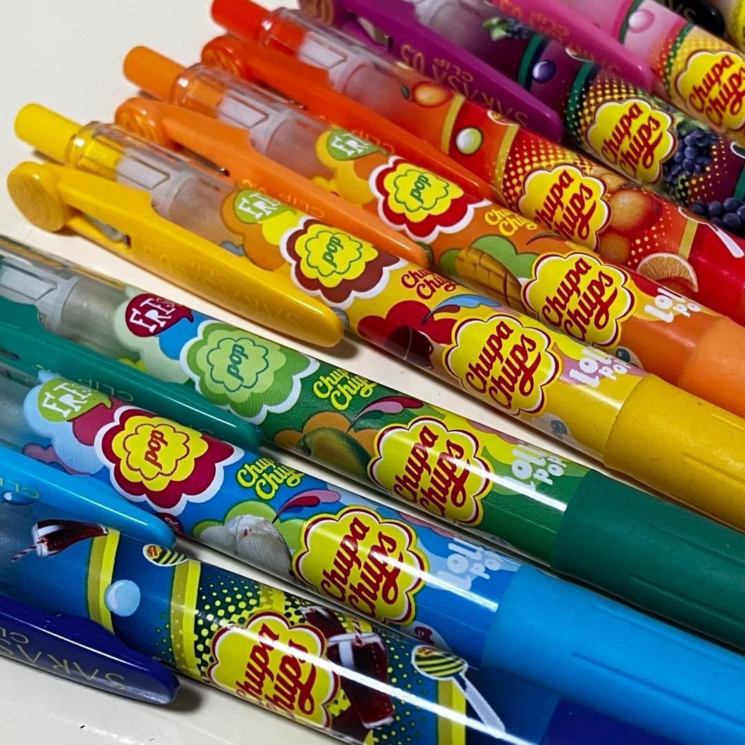 チュッパチャプス サラサ ボールペン SARASA SARASA×チュッパチャプス6