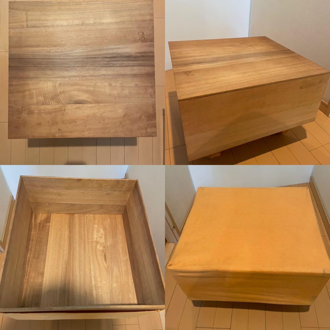 囲碁盤セット　厚み20.5cm 桐箱付き