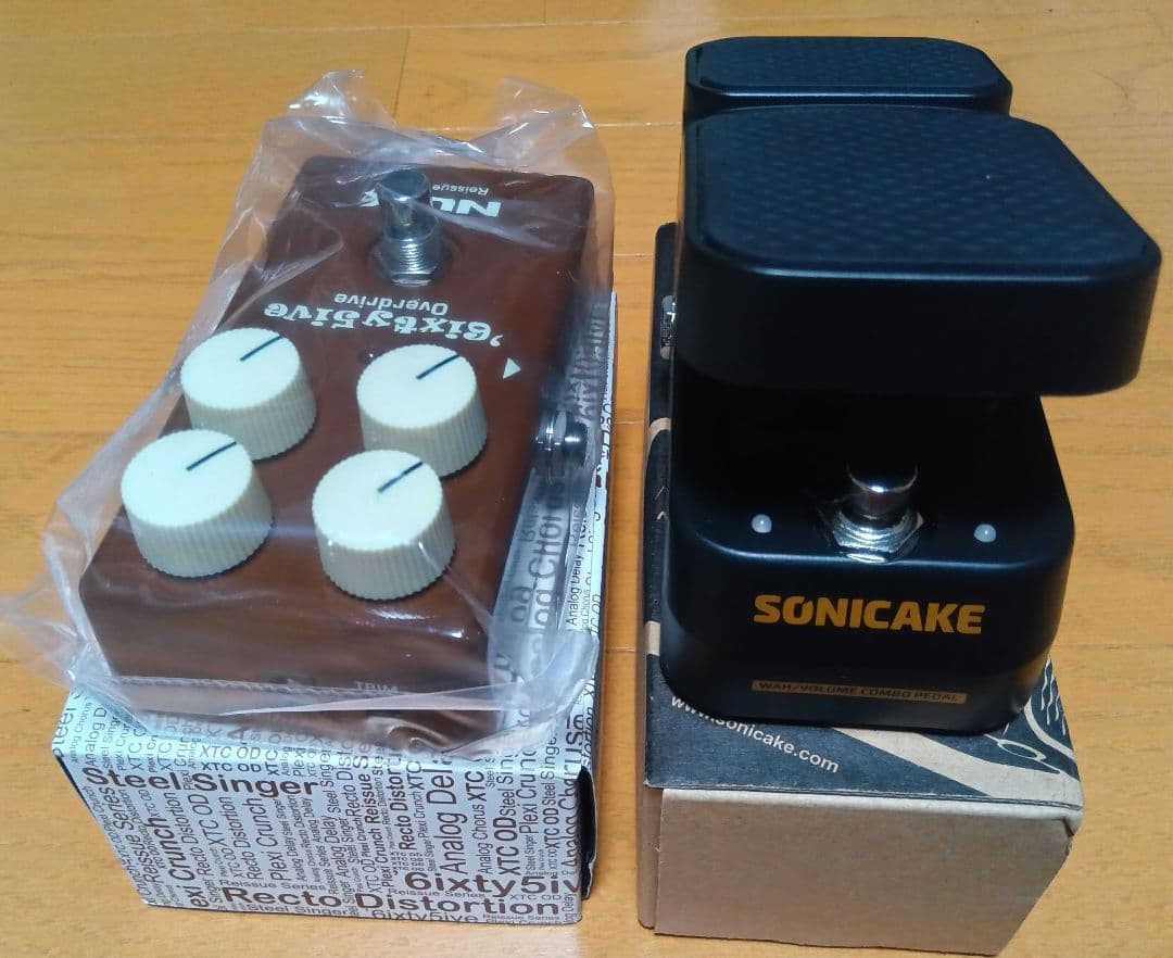 NUX sixtyFive Overdrive SONICAKE Volwah ワウ＆ボリューム SONICAKE