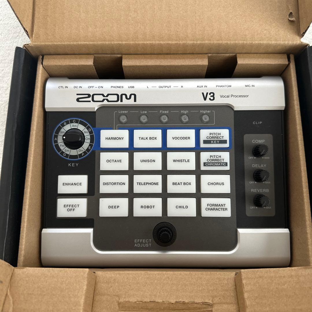 Zoom V3 ボーカルエフェクター