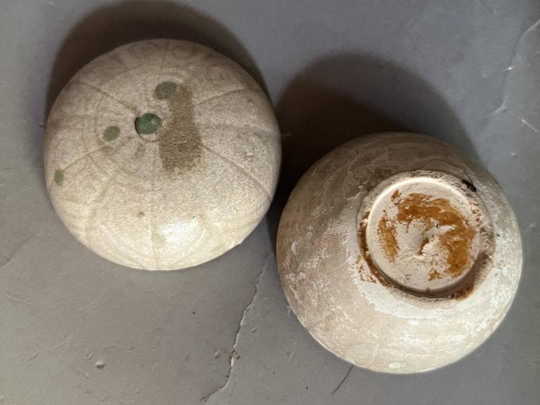 合子□安南 香合 蓋物 お茶道具 青華 宋胡禄 東南アジア 時代物 骨董品□