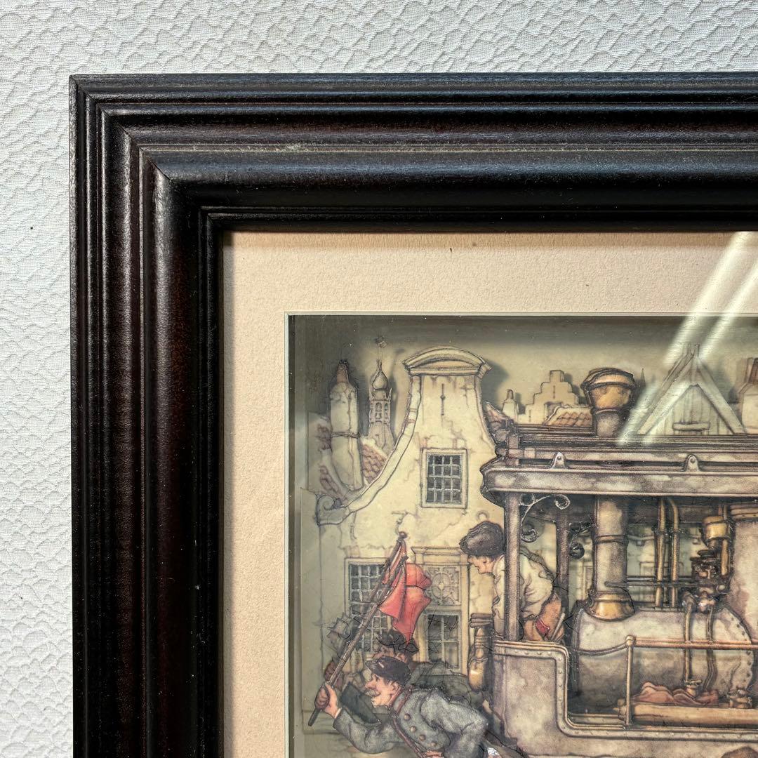 シャドーボックス アントン・ピーク 3Dアート 作品 額入り - メルカリ