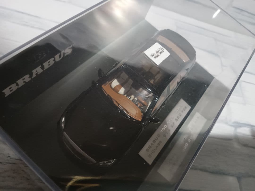 1/43 ベンツ　S63 AMG ブラバス850　W222 ミニカー　ブラック