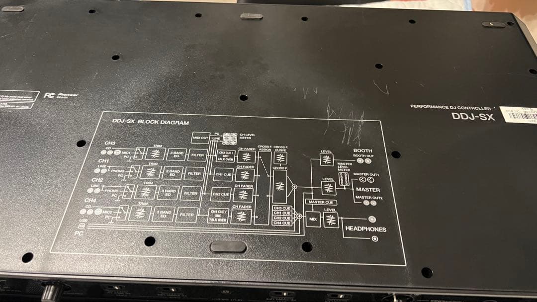 ☆動作品☆PioneerDDJ-SX DJコントローラーUDGハードケース付き