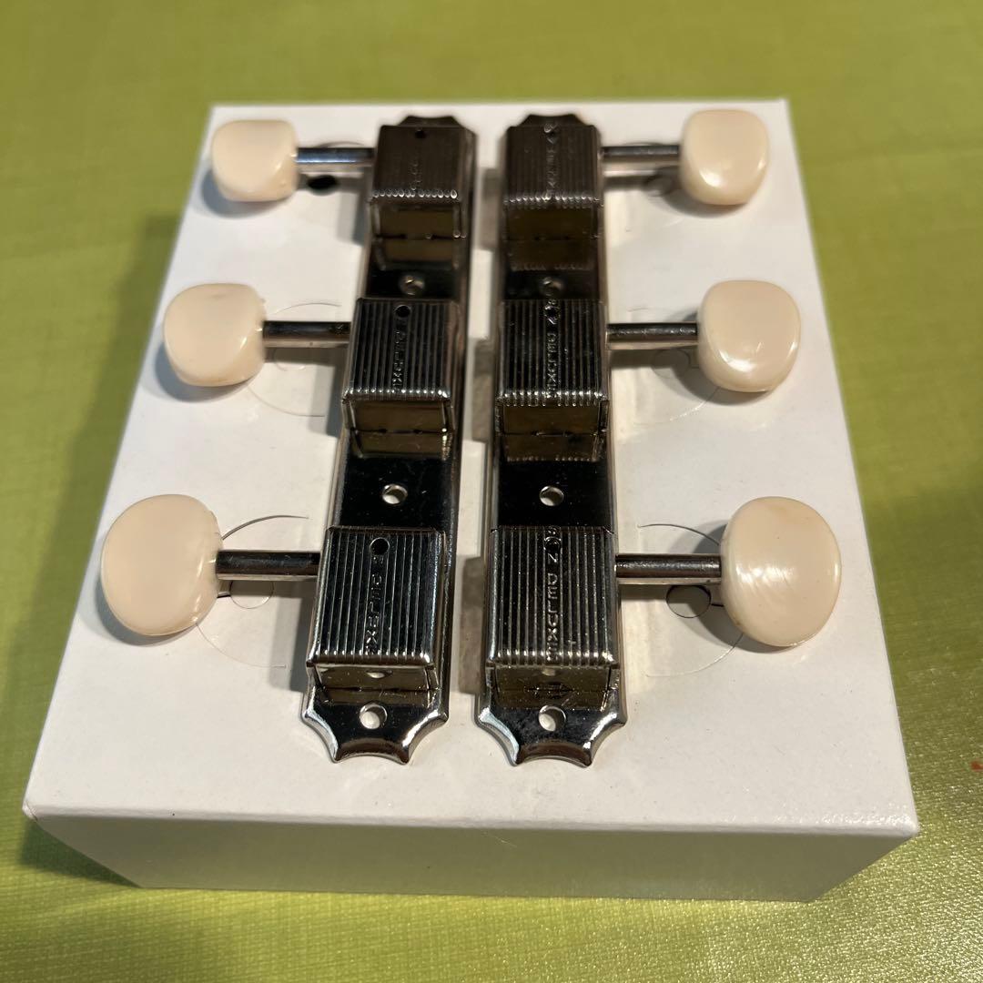 四池Kluson Deluxe Nickelギターペグ