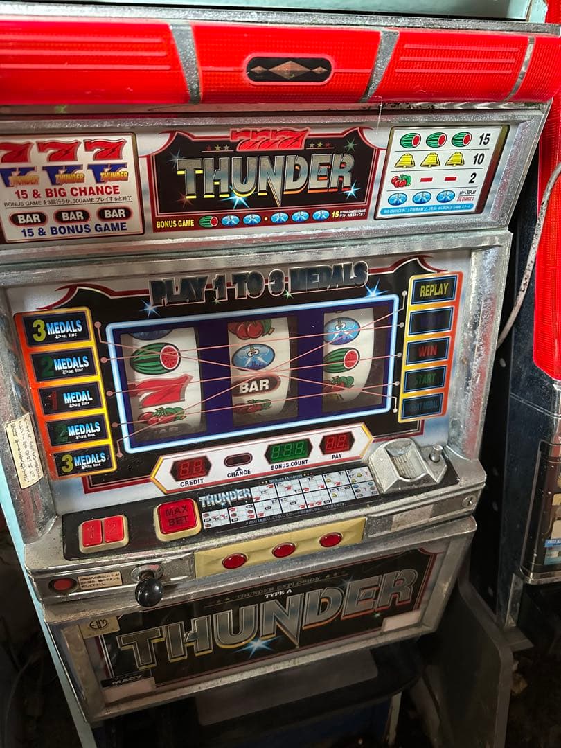 サンダーV 実機 楽天市場】《家庭用パチスロ》 サンダーV「1997年