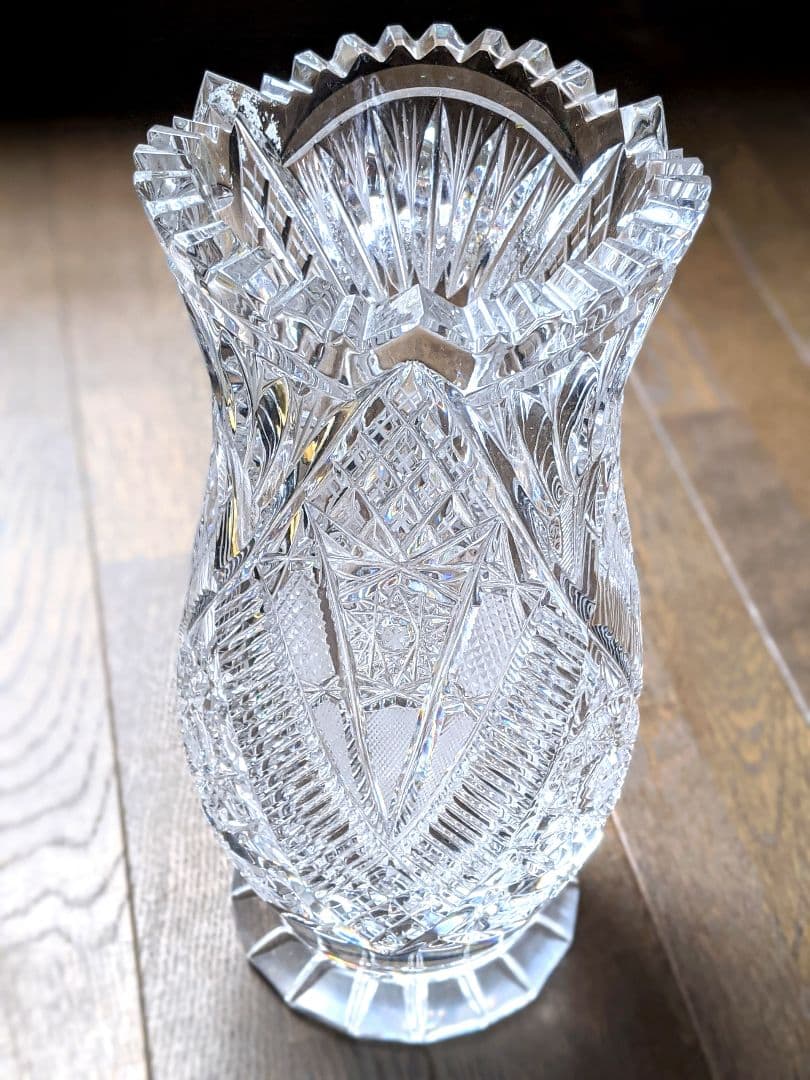 チェコスロバキア ボヘミア 花瓶