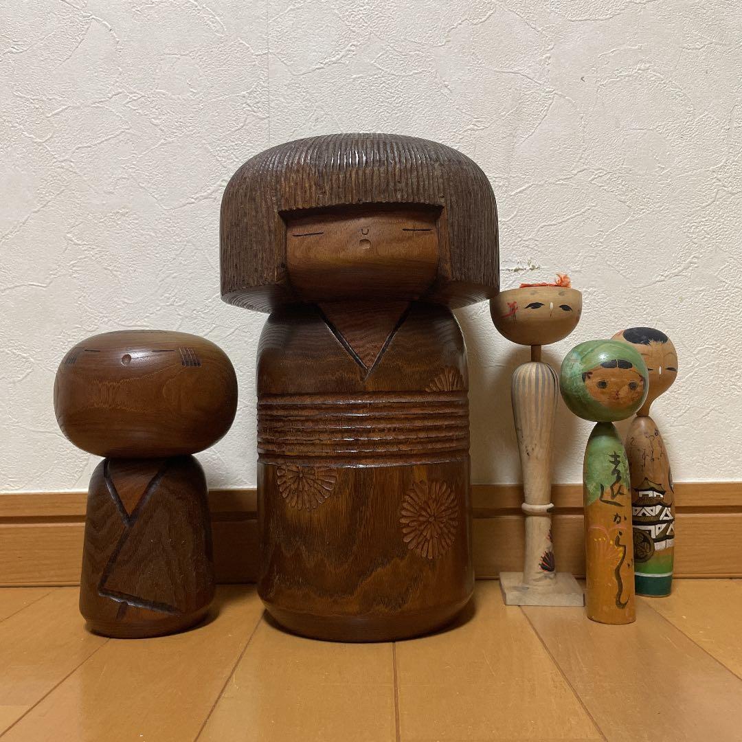 創作こけし 村上けん一作品 Kokeshi Doll