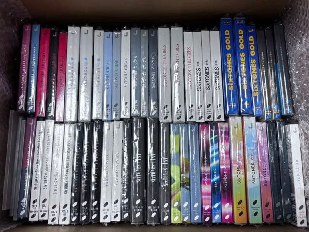 SixTONES CD DVD BluRay まとめ売り 大量セット 特典付き
