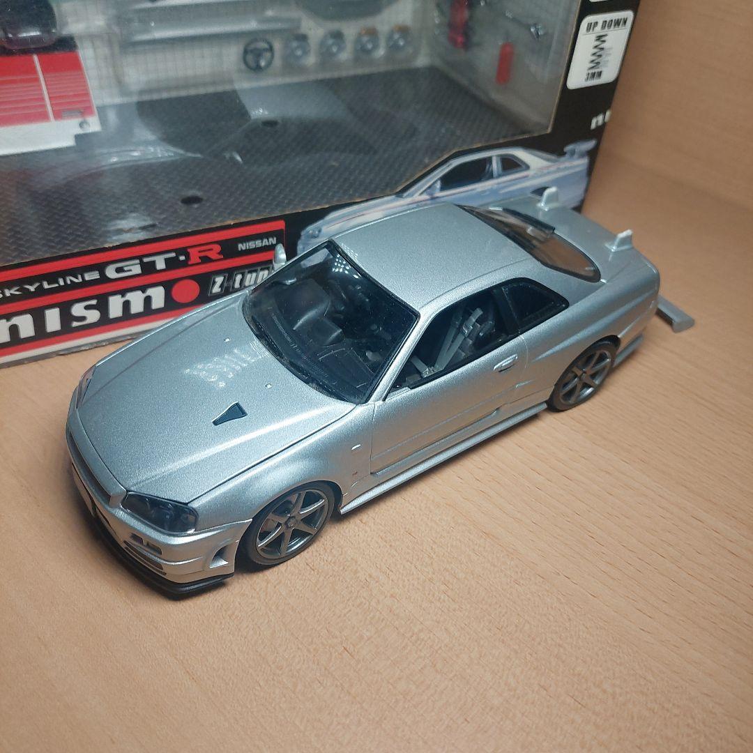 ホットワークス R34NISMO GT-R Z-Tune 1/24ジャンク品 - メルカリ