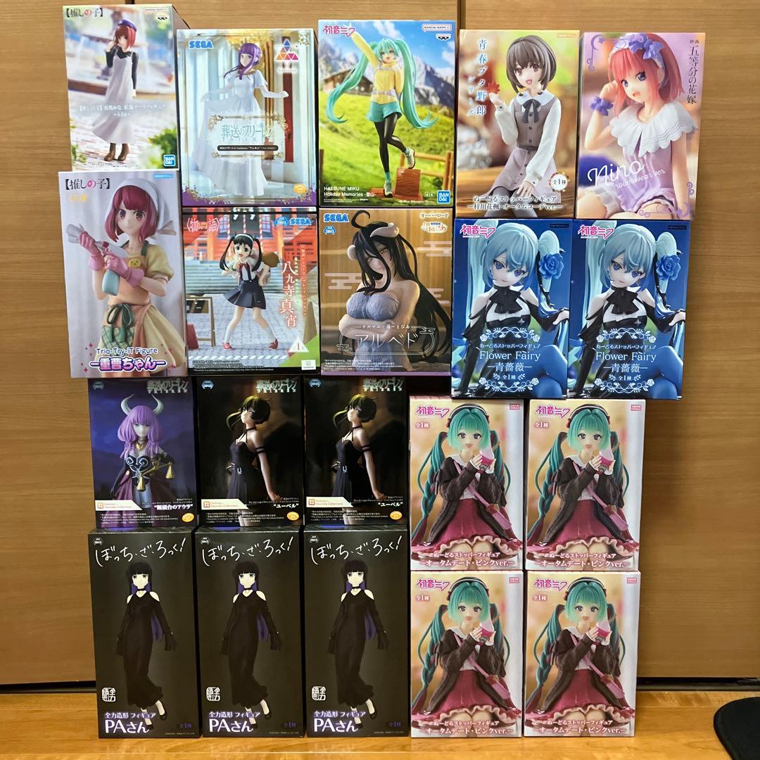 最新プライズ美少女フィギュアまとめ売り20点