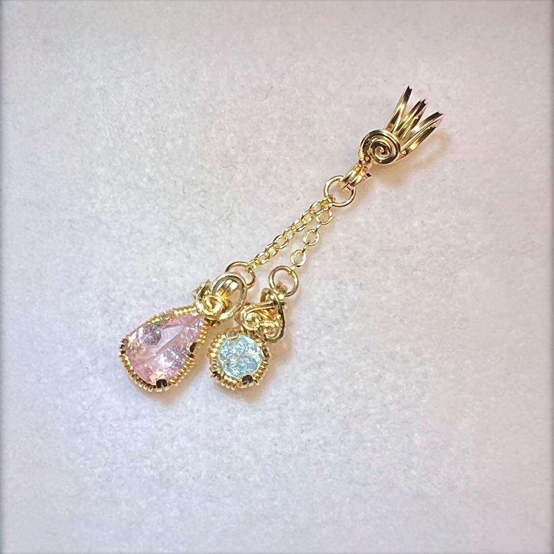 for ☆彩テラス☆様】パライバトルマリン＆ピンクトルマリン・チェーン