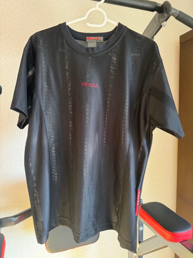 PRADA Sport プラダスポーツ　メッシュTシャツ 2026年最新】prada メッシュ tシャツの人気アイテム - メルカリ