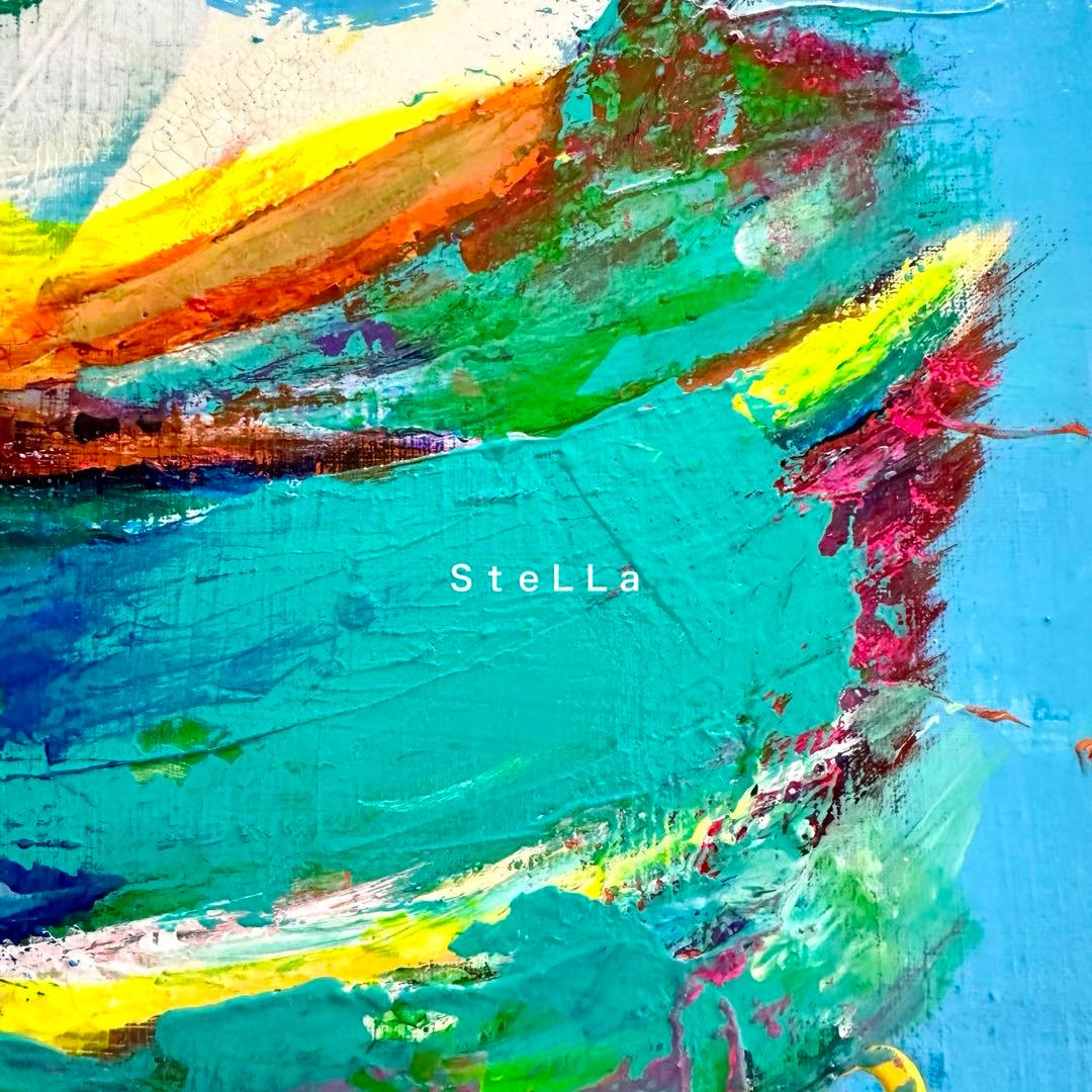 現代アート 大型 ブルー アートパネル カラフル 壁掛け 北欧 Ｆ10 おしゃれ