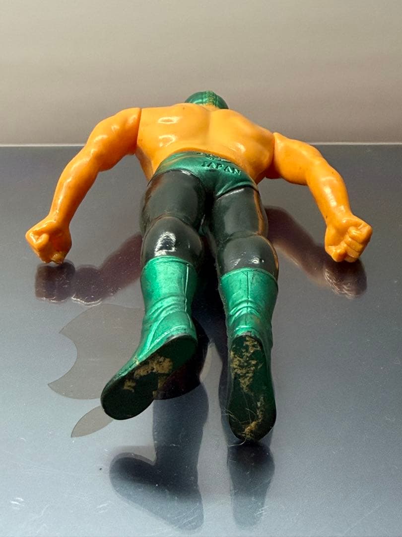 【希少・当時物】ポピー スーパープロレスラー ミル・マスカラス ソフビ 14cm
