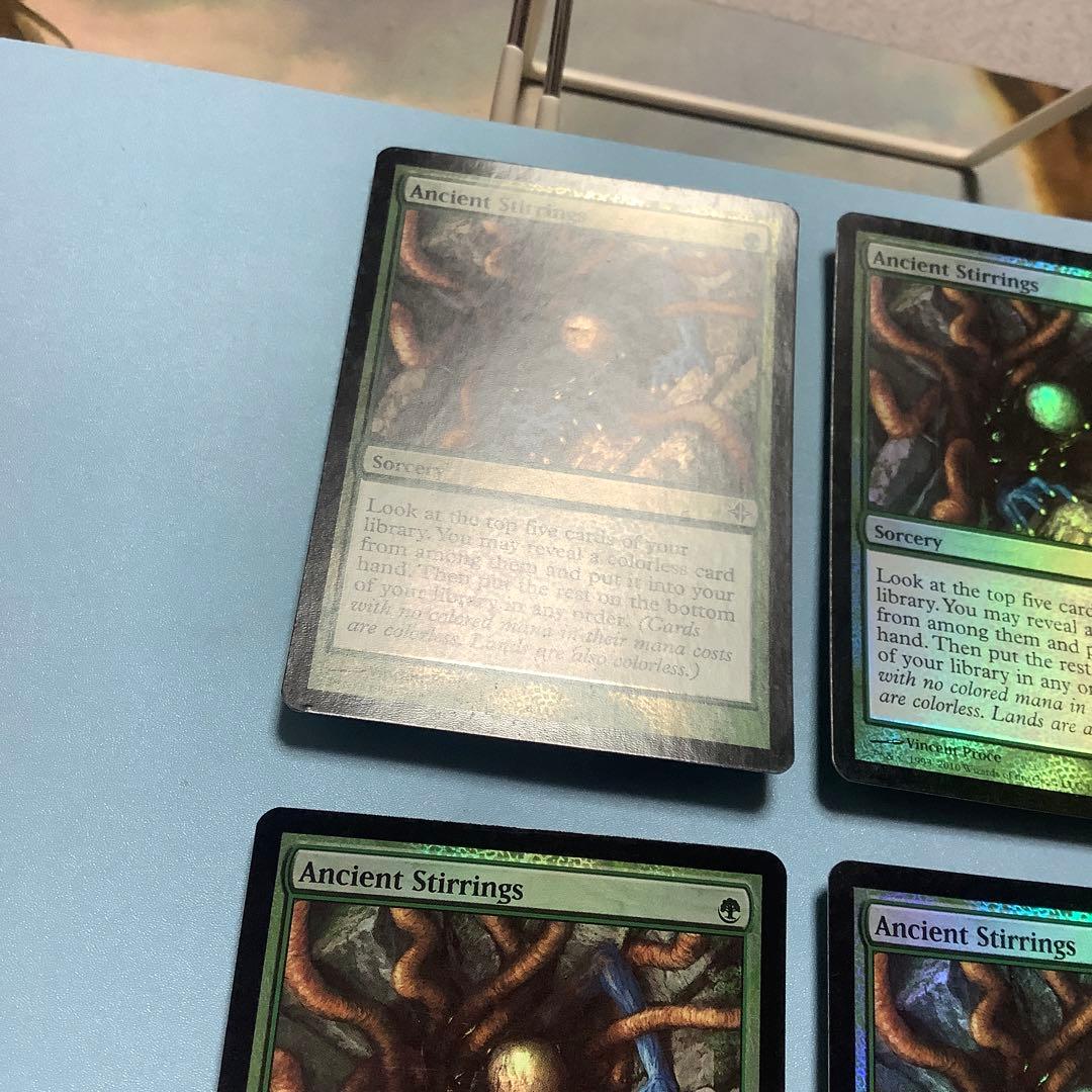 古きものの活性/Ancient Stirrings ROE英語foil4枚セット