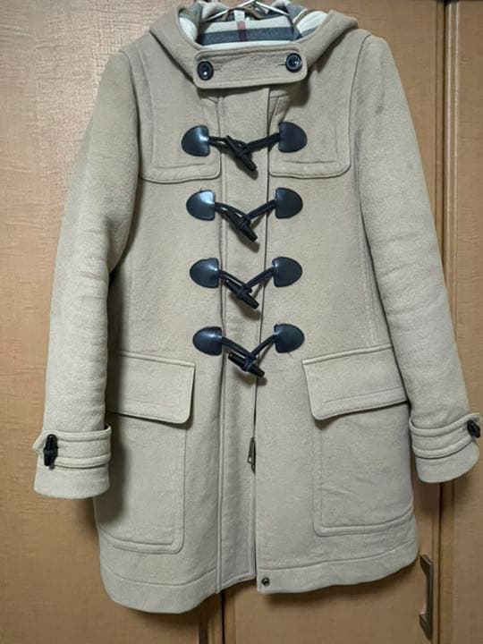 美品☆バーバリーダッフルコート 楽天市場】ダッフルコート（ブランド