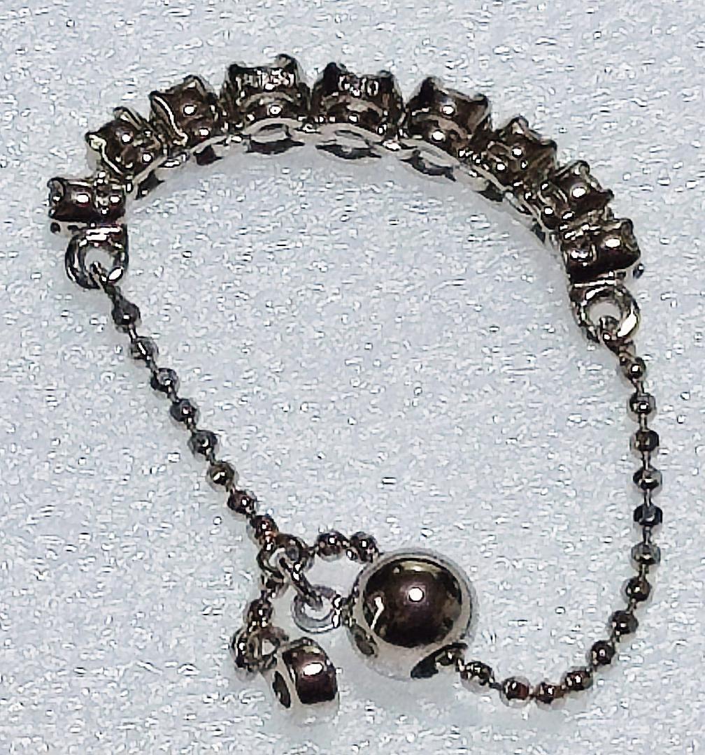 PT950 リング 指輪 ダイヤ 0.1ct フリーサイズ