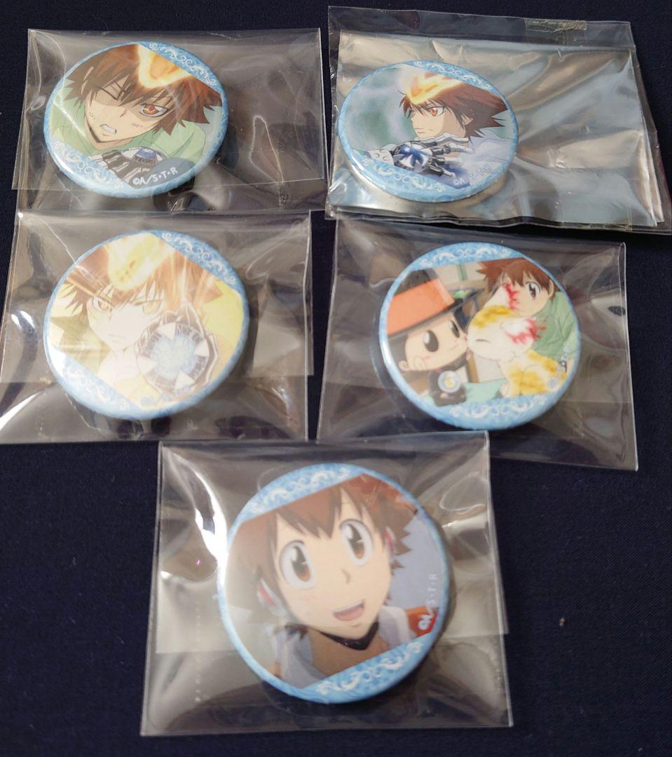 REBORN!】沢田綱吉 ツナ キャラポップストア ガラポン 缶バッジ 家庭