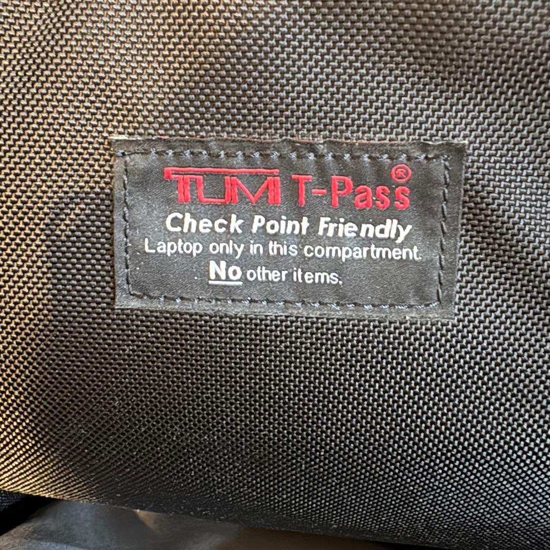 TUMI ALPHAブリーフ・パック　ビジネスバッグ ブラック