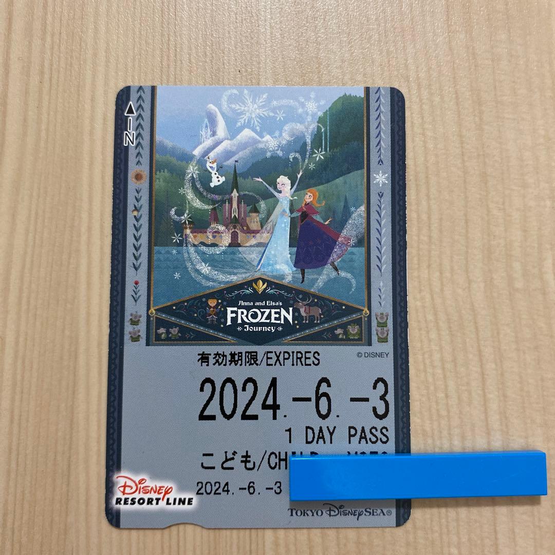 使用済】2012年度 ディズニーリゾートライン 切符 パス リゾラ