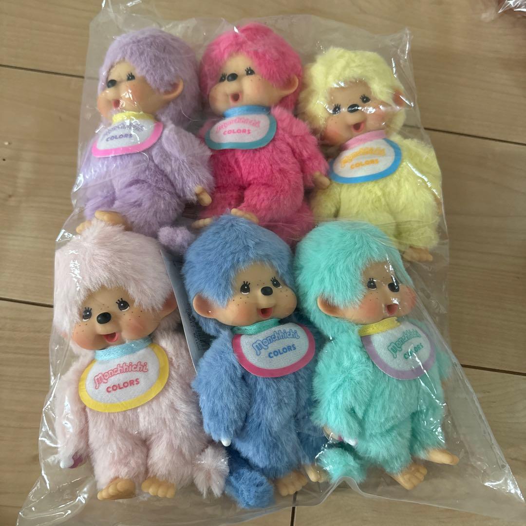 23体セット 新作 モンチッチ COLORS 6色セット