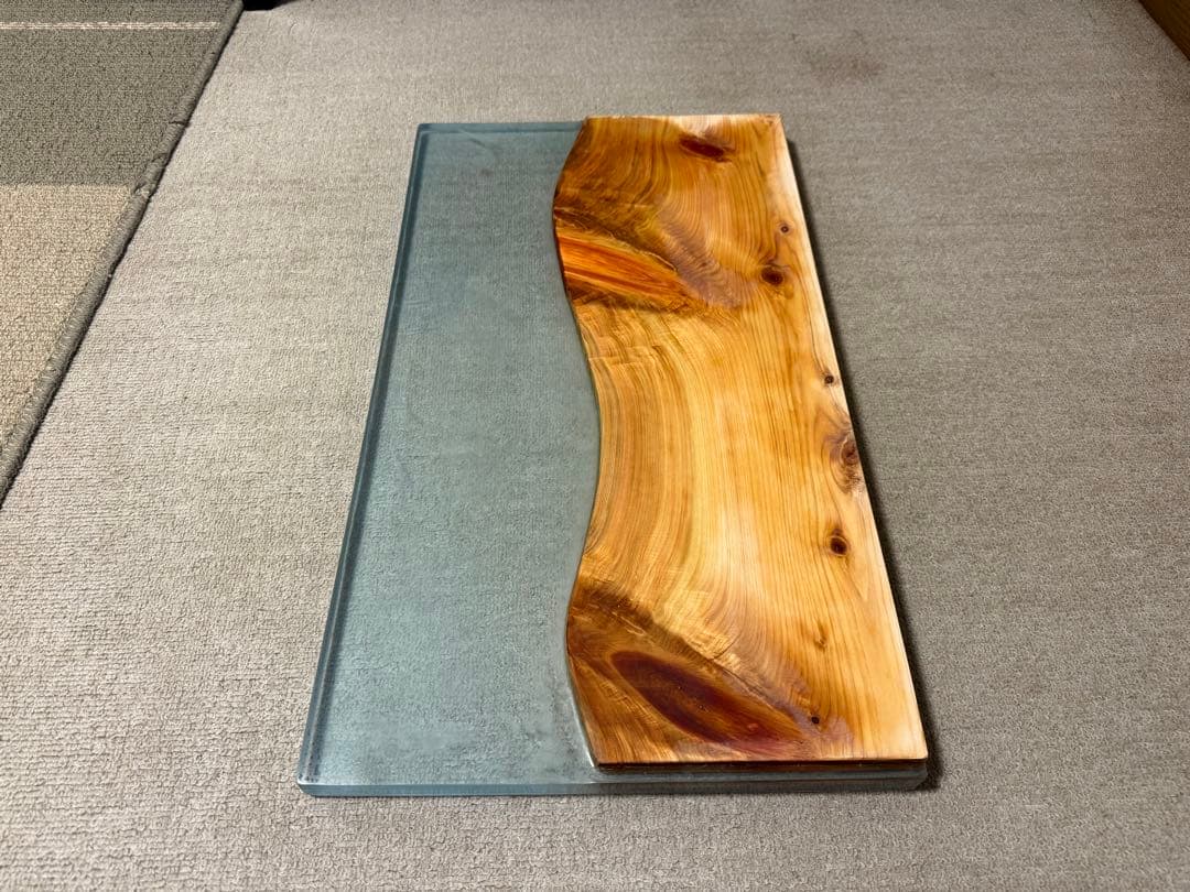 E*S様 レジンテーブル 天板 花台 楽天市場】【レジンテーブル】フラワー サイドテーブル 35cm×35cm×H6