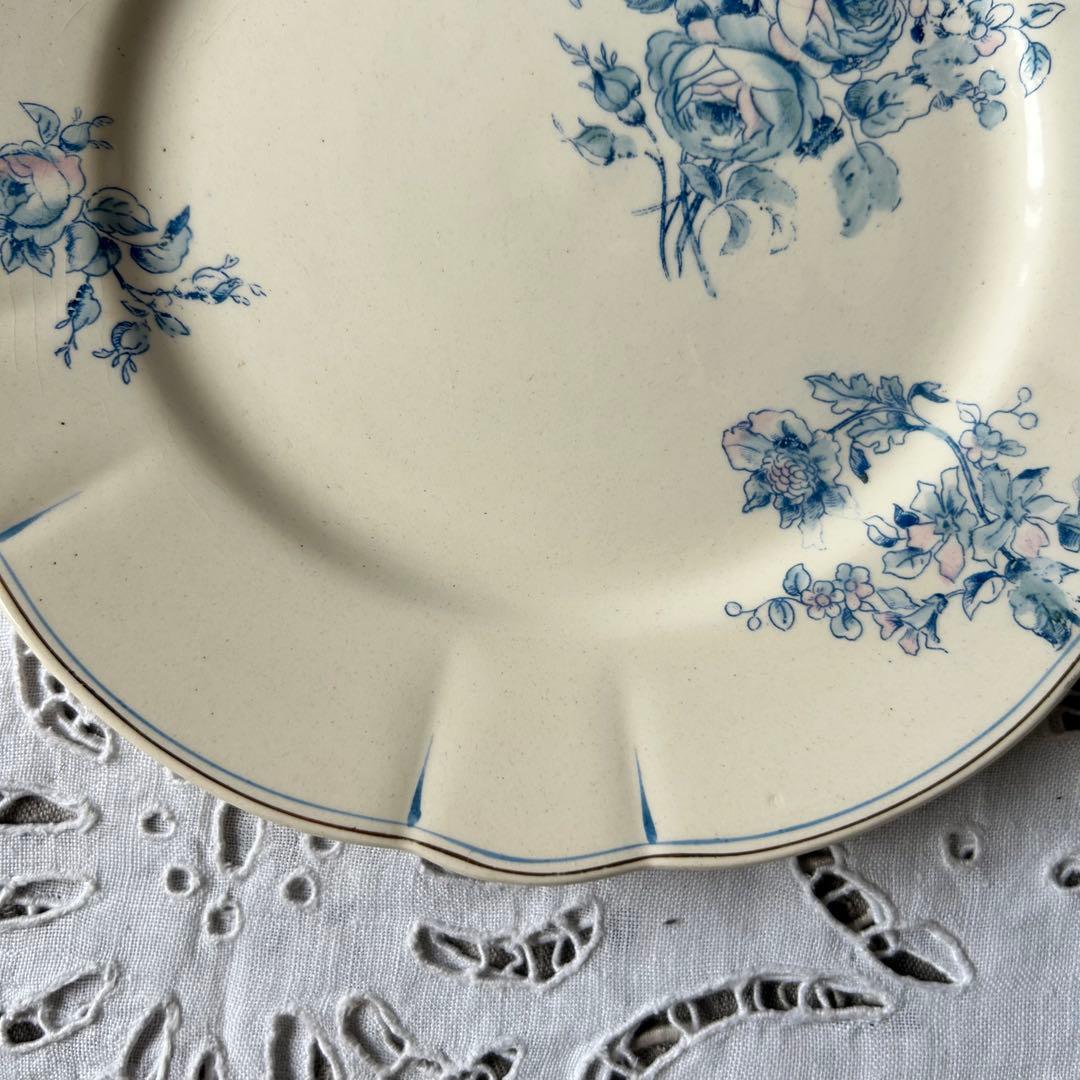 LONGCHAMPS デザート　プレート　b ボタニカル　手彩色