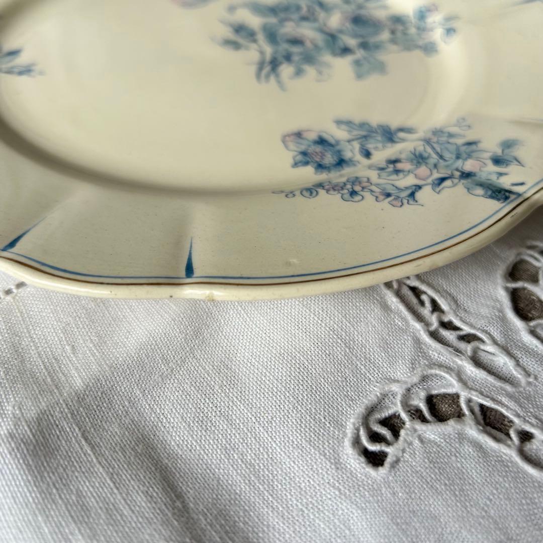 LONGCHAMPS デザート　プレート　b ボタニカル　手彩色