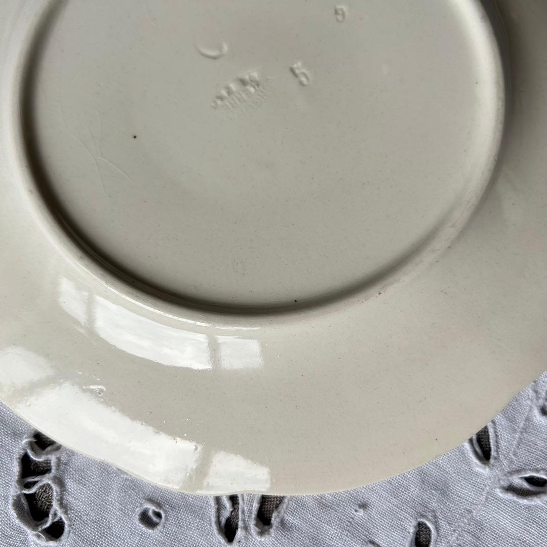 LONGCHAMPS デザート　プレート　b ボタニカル　手彩色