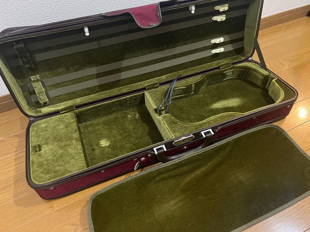 東洋楽器 バイオリンケース ESPRI エスプリオブロング レッド