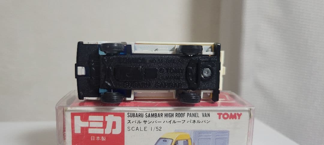 MTECH 赤帽サンバー トミカ赤帽サンバー 日本製