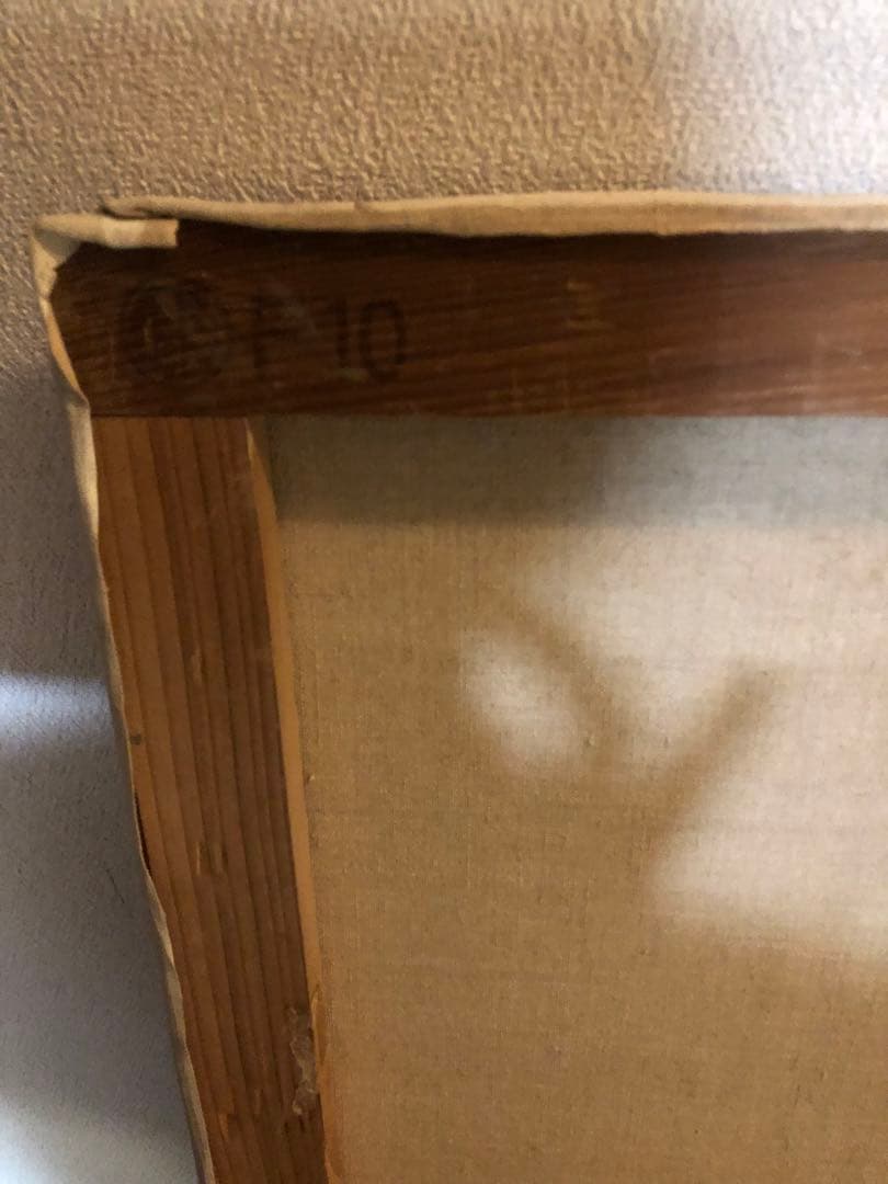 油絵（鉄道倉庫）Ｆ10